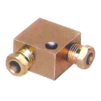 Elbow Block Lubrication Fittings / Elbow Block For Hydraulic Pipe Fittings