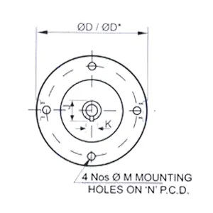 Flange Type Rotary Pump (Non Reversible / Reversible)