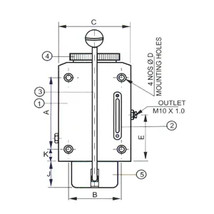 Hand Operated Oil Pumps H-250-4, H-600-6, H-1700-10